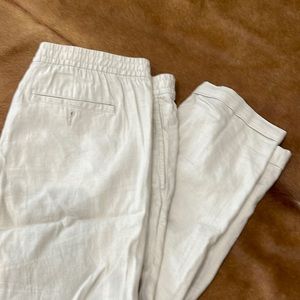 Brand new with tags size extra large, tan linen pants